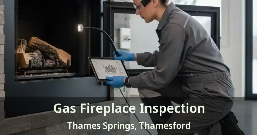 Gas Fireplace Inspection Thames Springs, Thamesford - ON