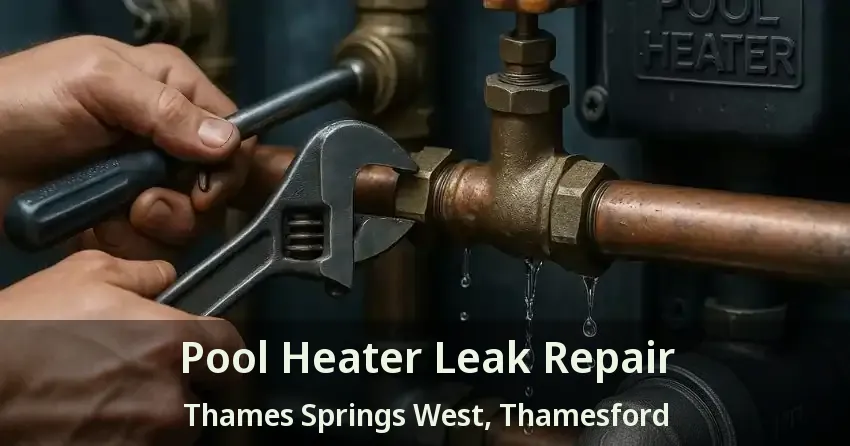 Pool Heater Leak Repair Thames Springs West, Thamesford - ON