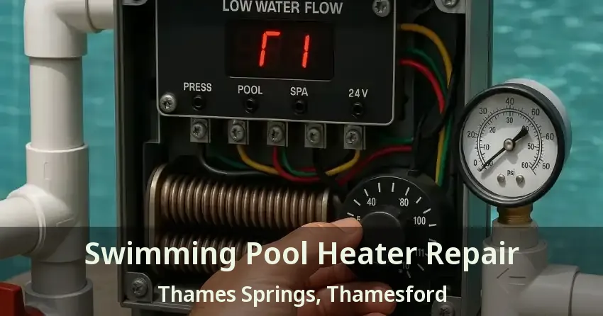 Swimming Pool Heater Repair Thames Springs, Thamesford - ON