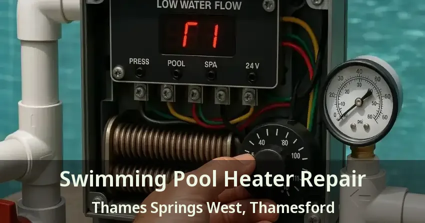 Swimming Pool Heater Repair Thames Springs West, Thamesford - ON